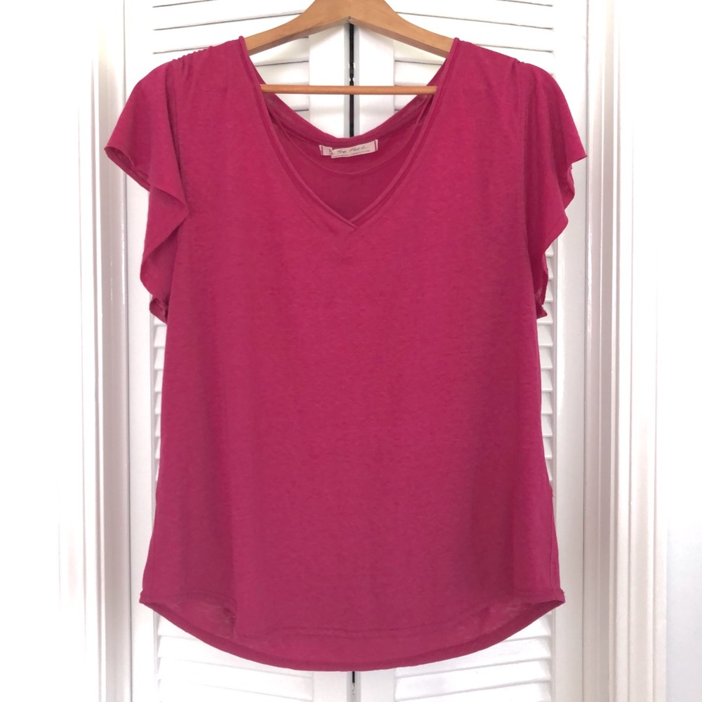 Free People Pink Top